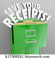 חסוך, שלך, קבלות, תייק קבינט, מס מבקר, תקליטים