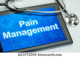 קדור, עם, ה, טקסט, ניהול של כאב, ב, ה, הצג