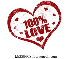 100%, liebe, briefmarke 100%, liebe, briefmarke