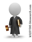 3d small people - judge