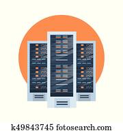 Data Center Icon Cloud Computer Connection Hosting Server Database Synchronize Technology Data Center Icon Cloud Computer Connection Hosting Server Database Synchronize Technology