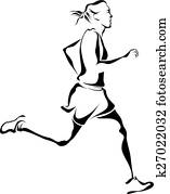 Woman Runner Woman Runner