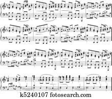 Music Notes Texture Music Notes Texture