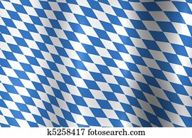 Bavaria Germany Flag