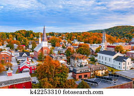 burlington,, ורמונט, קו רקיע