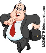 Cheerful businessman Cheerful businessman