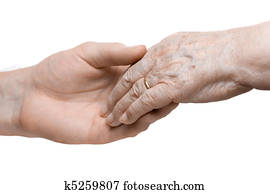 Senior and young Senior and young