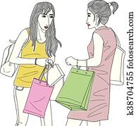 ילדות, קניות