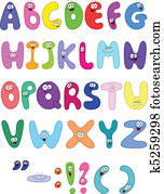 ציור היתולי, מכתבים