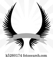 Gothic Wings Crest Gothic Wings Crest