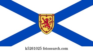 Nova Scotia state flag Nova Scotia state flag
