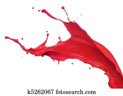 red paint splash red paint splash