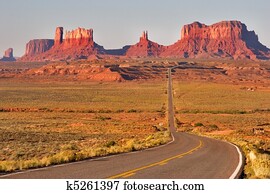 The well-known Valley of Monuments.