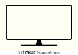 Computer Monitor Copy Space Computer Monitor Copy Space