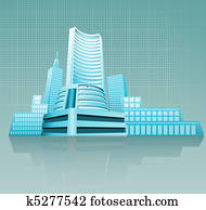financial building