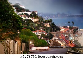 foto, de, costa pacífica