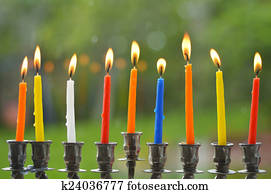 hanukkah, menorah