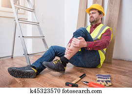 Painful worker after on the job injury Painful worker after on the job injury