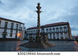 Pillory Twisted Column in Porto