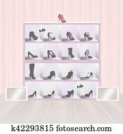 shoes in the showcase shoes in the showcase
