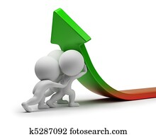 3d, klein, leute, -, statistik, verbesserung 3d, klein, leute, -, statistik, verbesserung