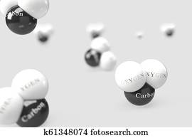 carbon dioxide carbon dioxide