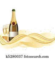 champagne celebrate background champagne celebrate background