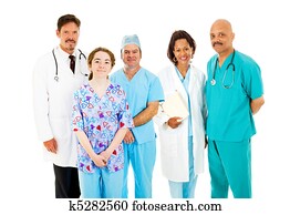 Diverse Medical Team
