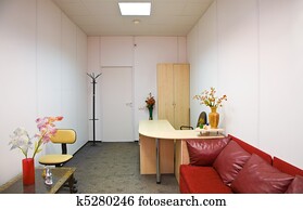  interior of office room