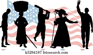 black, geschiedenis, tijdsverloop, vlag