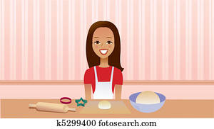 Girl in the kitchen Girl in the kitchen