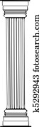 Greek column