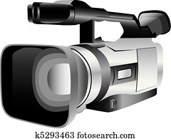 Illustrated video camera Illustrated video camera