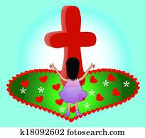 Praising at the Cross