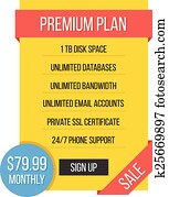 hippe, prijzen, tafel, spandoeken, vector