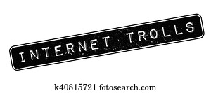 internet, trolls, sello de goma