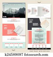simplicity one page website design template simplicity one page website design template