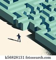 事務, 挑戰, 在前