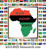 African & Black Flags African & Black Flags