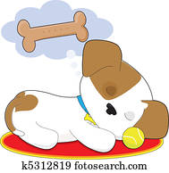 Cute Puppy Dreaming Cute Puppy Dreaming