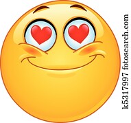 In love emoticon In love emoticon
