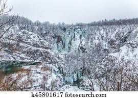 Plitvice, lagos, panorama