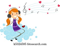 girl, écouter musique