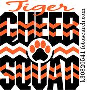 tiger, alegria, esquadra