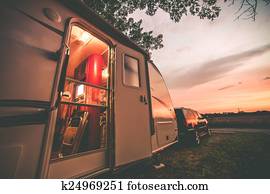 Travel Trailer Camping Travel Trailer Camping