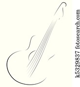 גיטרה, רשום