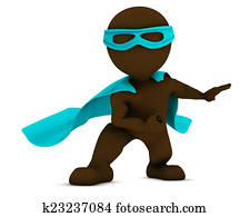 3d, morph, איש, גיבור על