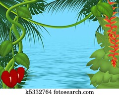 Jungle background Jungle background