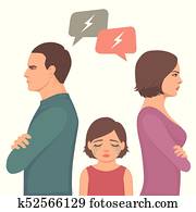 angry couple fight, parents divorce, angry couple fight, parents divorce,