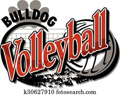 bulldog volleyball bulldog volleyball